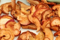 Tipy, kde a jak skladovat sušená jablka
