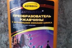 Review of ASTROhim rust converters: product line, cost, consumer opinions