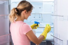 Simple instructions on how to clean the refrigerator with vinegar
