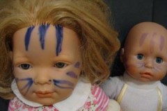Secrets of experienced moms: how can you wipe a pen off a doll?