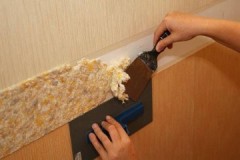 Conseils d'experts sur la façon de retirer rapidement et facilement le papier peint liquide du mur