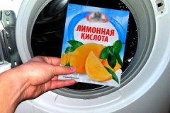 คำแนะนำทีละขั้นตอนเกี่ยวกับวิธีล้างเครื่องซักผ้าด้วยกรดซิตริก