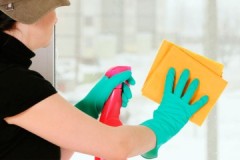 Little tricks on how to clean windows with vinegar
