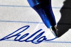 פשוט וללא עקבות, או כיצד למחוק עט ג'ל כחול ושחור מנייר