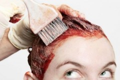 Women's tricks how to effectively erase hair dye from the skin of the face and scalp
